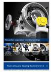 GFX 3.0, Rohrtrennmaschinen, orbitale rohrsäge, orbitalum, trennen, anfasen, Mikrofitting,